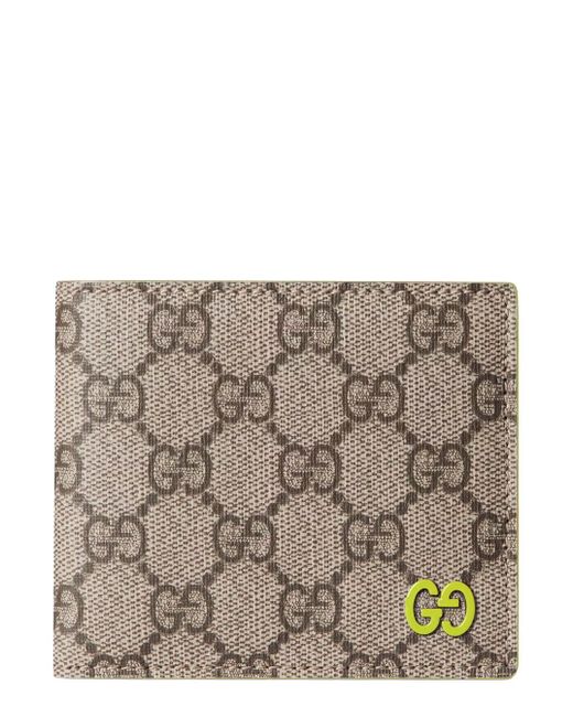 Gucci Brown Acid Interior Gg Bi-Fold Wallet for men