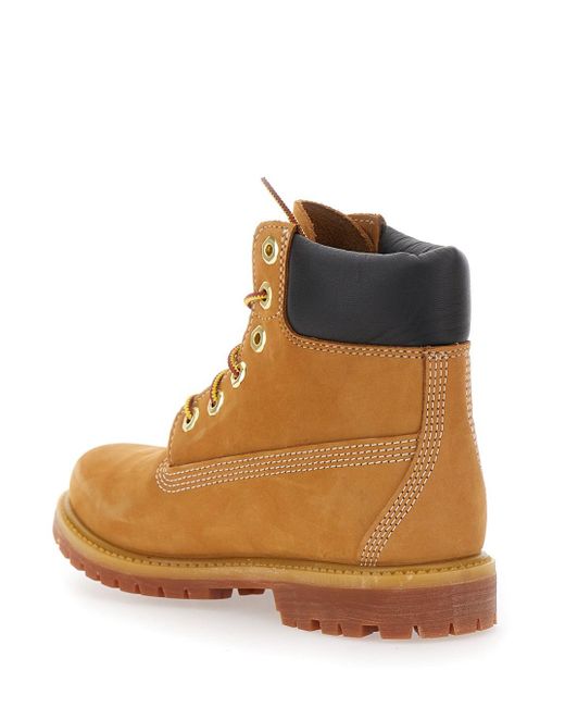 Timberland Brown Water-Proof Nubuck Leather Boots