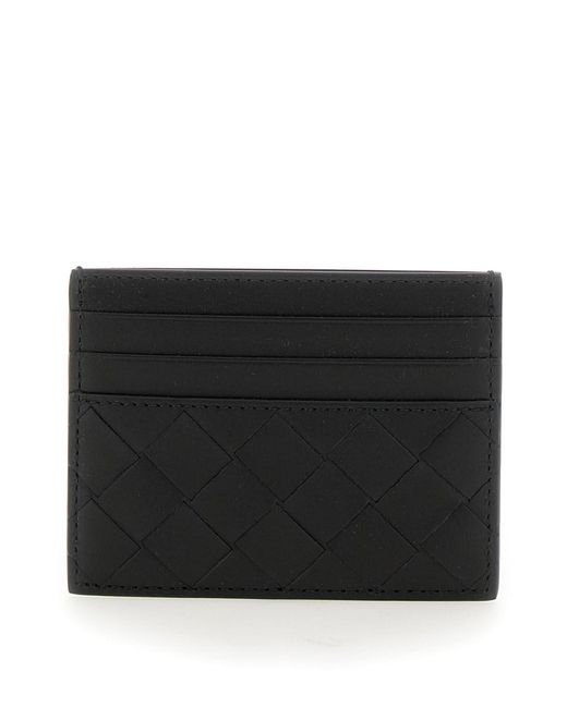 Bottega Veneta Black P.Card Intr.15 Vn/Vn/Lc for men