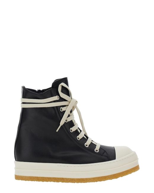 Rick Owens Black Sneakers