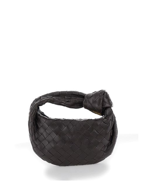 Bottega Veneta Black 'Mini Jodie' Handbag