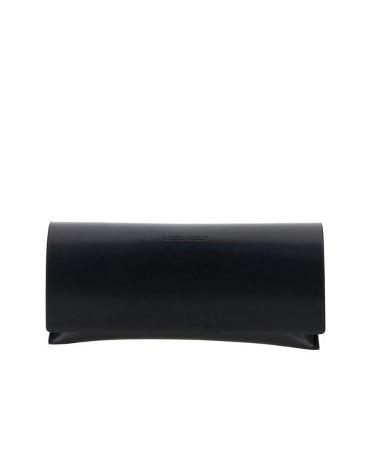 Saint Laurent Multicolor 'Sl 558' Sunglasses With Nylon Lenses And Squared Tortoiseshell Frame