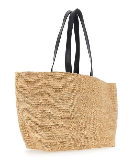 AMI Natural Tote Bag With Adc Patch On The Front And Two Top Handles for men