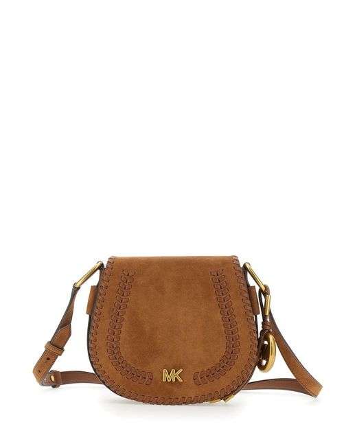 MICHAEL Michael Kors Brown Crossbody Bag Josie Suede