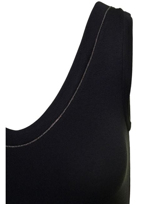 Brunello Cucinelli Black Top