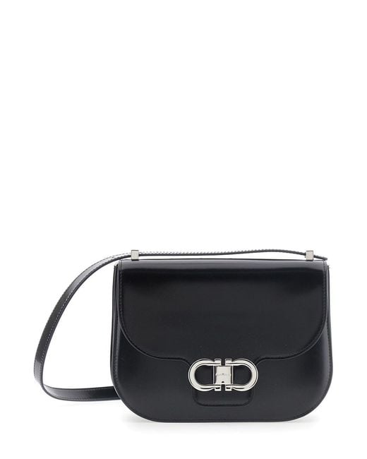 Ferragamo Black Double G. Fl