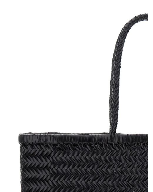 Dragon Diffusion Black 'Bamboo Triple Jump' Tote Bag