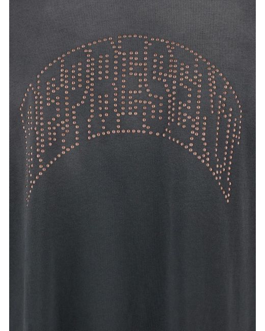 Represent Black T-Shirt Cotton for men