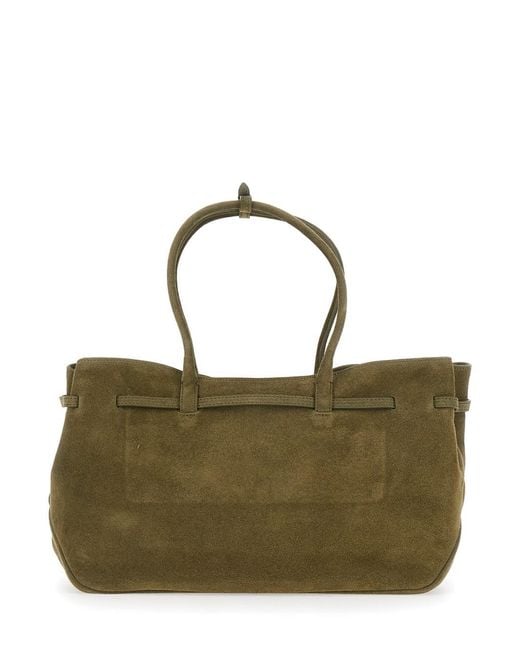MARGE SHERWOOD Green 'Grandma Used Large' Shoulder Bag With Adjustable