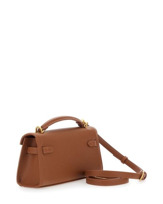 JW PEI Brown Handbag 'Noor' With Leather Handle