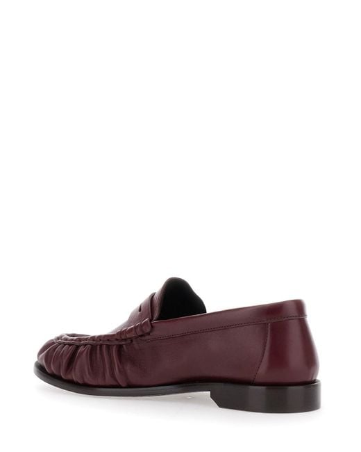 Saint Laurent Purple Le Loafer 15 Mocassin