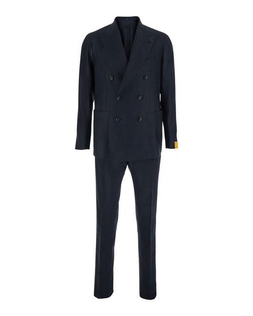 Tagliatore Blue Suit Montecarlo Tech Fabric for men