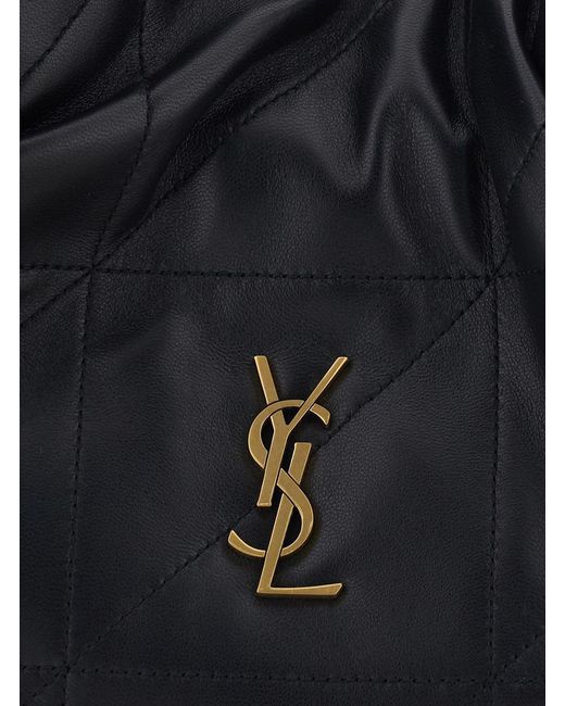 Saint Laurent Black 'Jamie' Crossbody Bag With Cassandre And Chain Strap