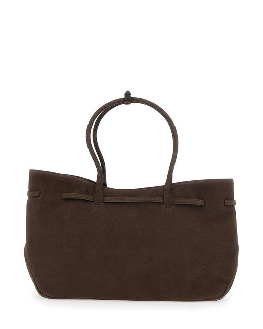 MARGE SHERWOOD Brown Grandma Used Bag Large