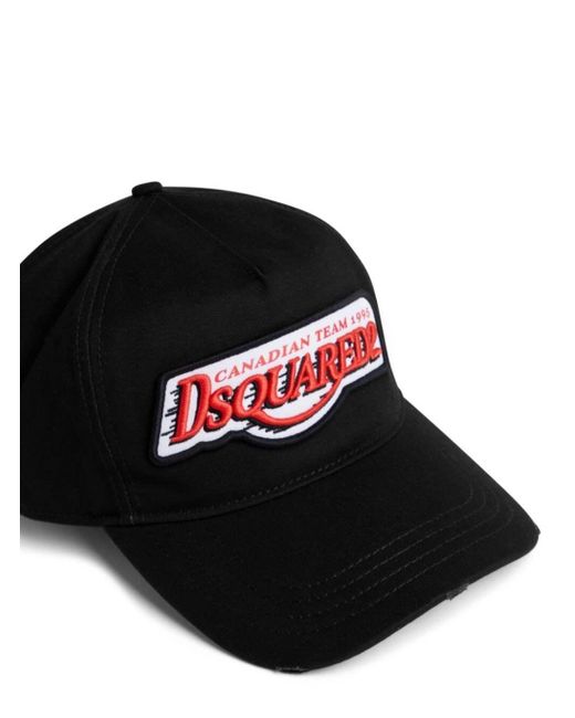 Cappello Da Baseball Con Logo di DSquared² in Black da Uomo