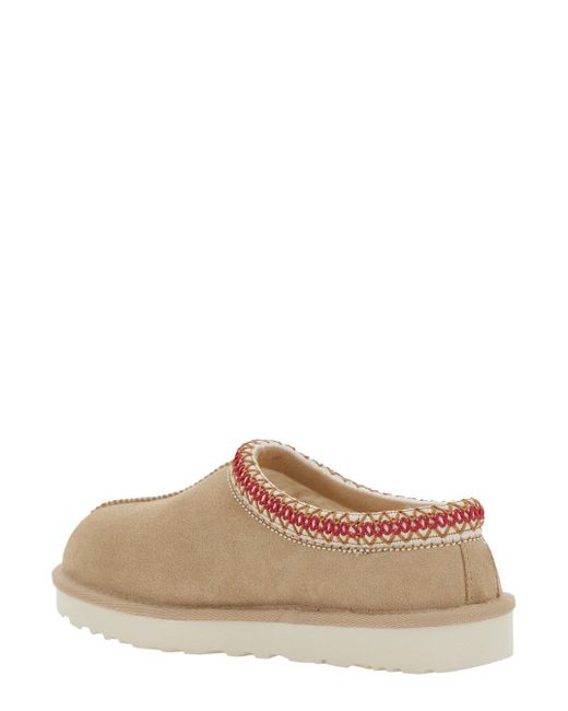 Mules 'Tasman' Con Orlo A Treccia di Ugg in Brown