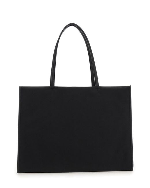 Tory Burch Black Tote Bag Ella Large Nylon