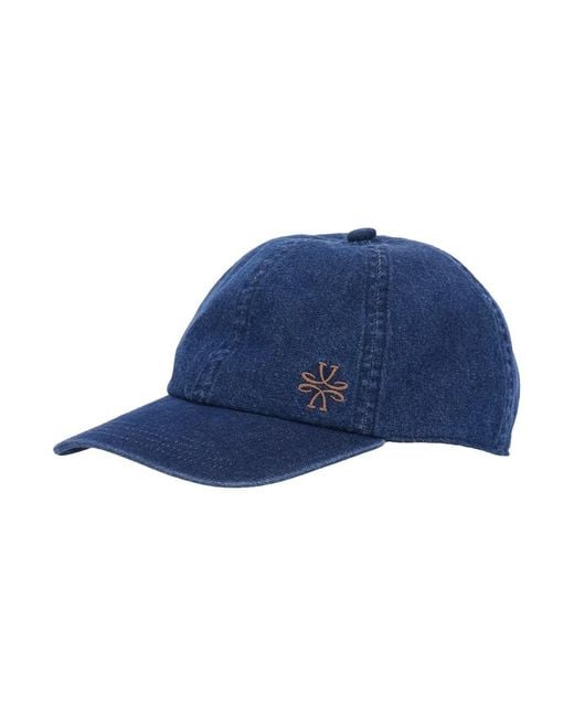 Jacob Cohen Blue Baseball Cap, Denim for men