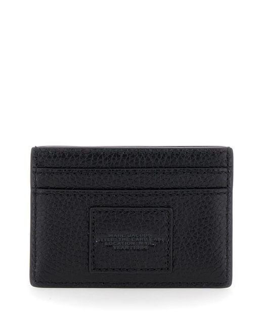 Marc Jacobs Black Card-Holder With Embossed Logo