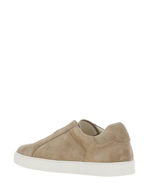 Doucal's Brown Sneaker for men