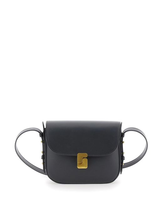 Borsa A Tracolla 'Bellissima' Mini Con Tracolla Regolabile E Pla di Soeur in Gray