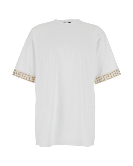 Versace White Beach T-Shirt for men