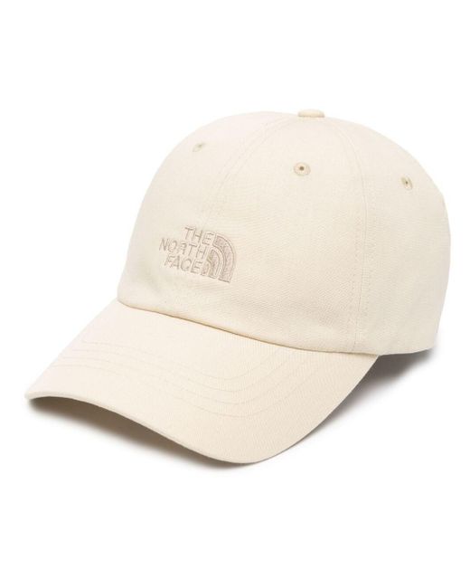 The North Face Natural 'norm' Cream Baseball Cap With Tonal Logo Emboidery In Cotton Man for men