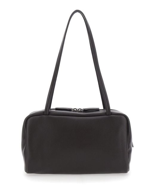 The Row Black 'Astra' Shoulder Bag With Top Handles