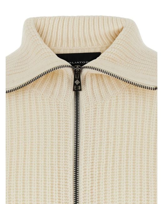 Tagliatore Natural Full Zip for men
