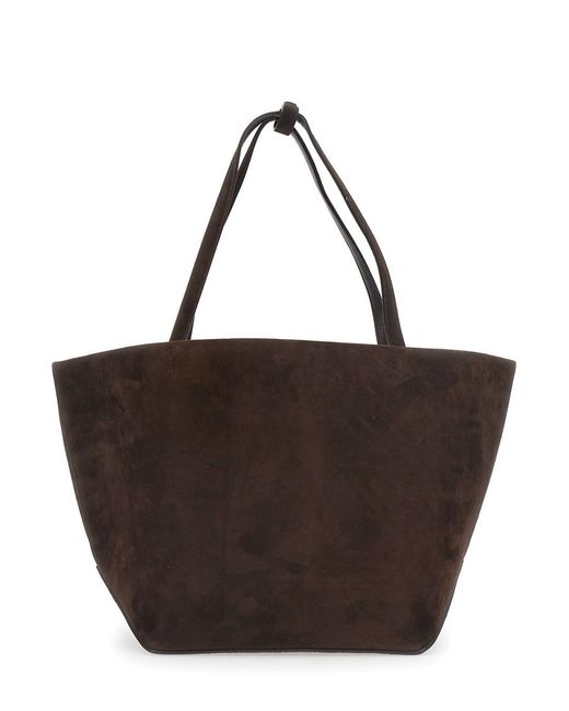The Row Brown 'Park Tote' Tote Bag With Shoulder Strap
