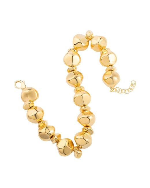 FEDERICA TOSI Metallic Necklace With And Metal Details, Made Of M
