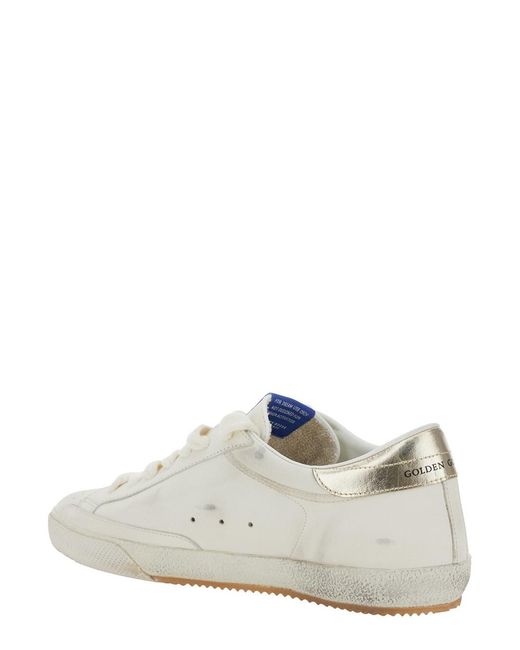 Golden Goose Deluxe Brand Multicolor 'Superstar' Low Sneakers Vintage Effect With Pull-Tab for men