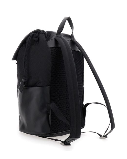 Fendi Black Zaino Baguette Nylon M for men