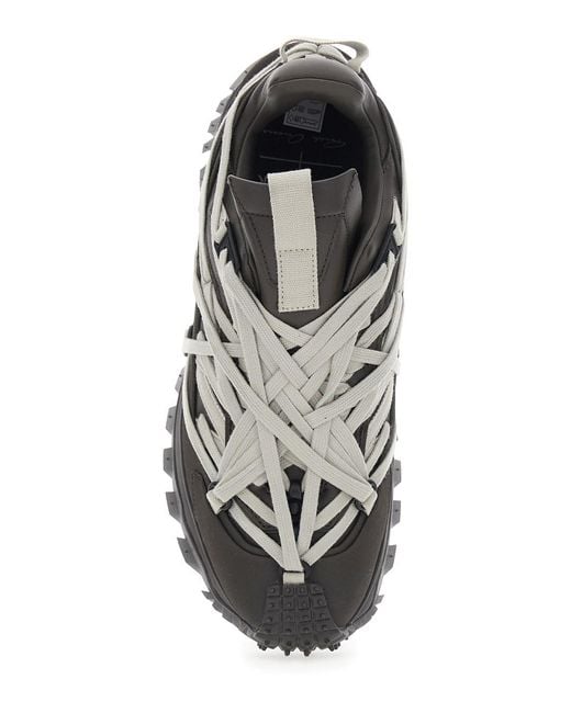 Rick Owens Brown Sneaker 'Trailgrip Megalace' 'Rick Owens X Moncle