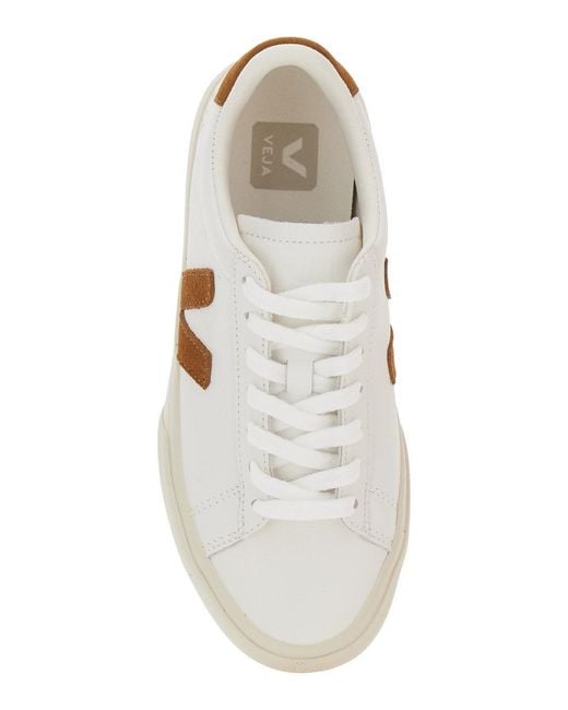 Veja White Sneakers Campo Leather