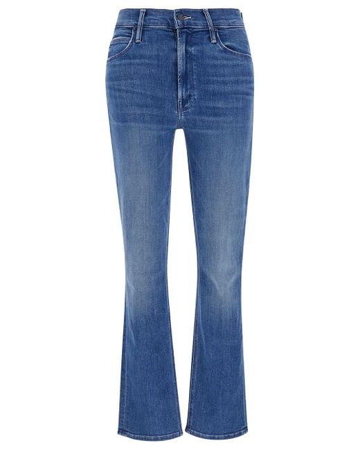 Jeans A Vita Media 'Dazzler' A Cinque Tasche di Mother in Blue