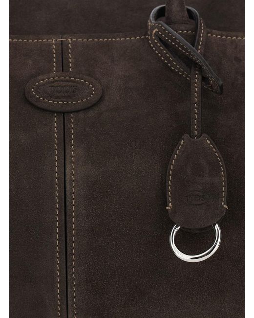 Tod's Black Shopping Di Bag