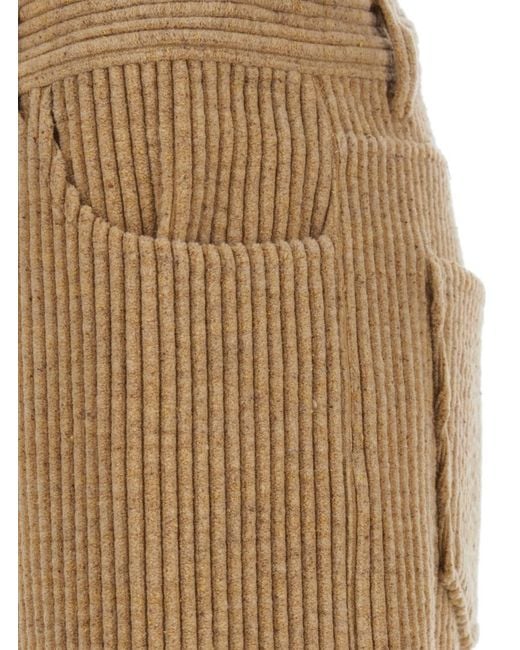 The Row Natural 'Clair' Pants With Belt Loops