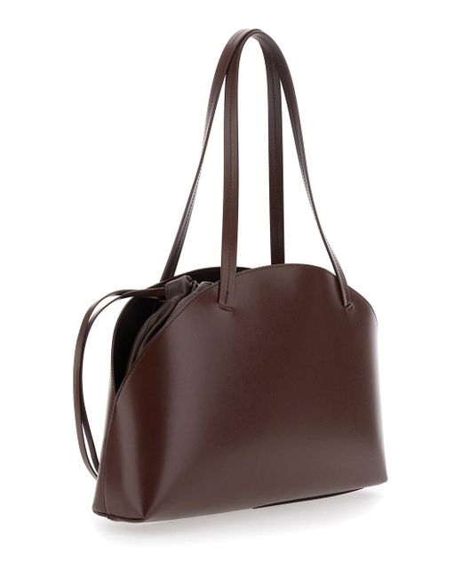 Jil Sander Brown Handbags