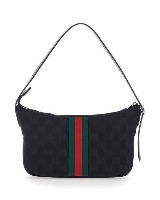 Gucci Blue Handbag With Logo Detail On The Front for men