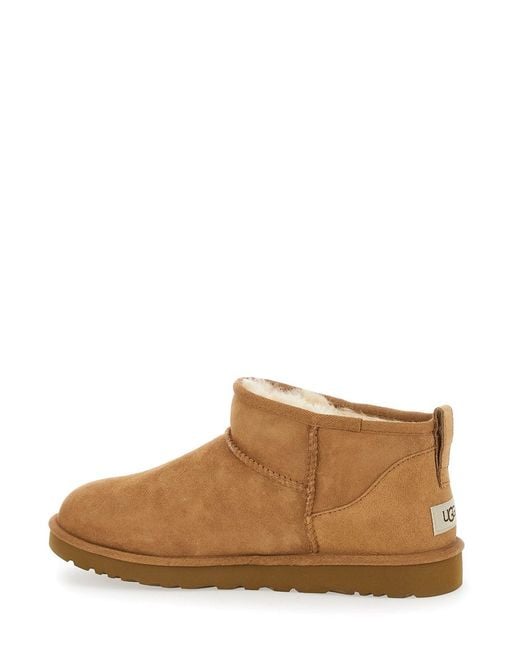 Ugg Brown Classic Ultra Mini Boots for men