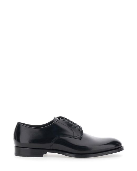 Doucal's White Derby Shoes for men
