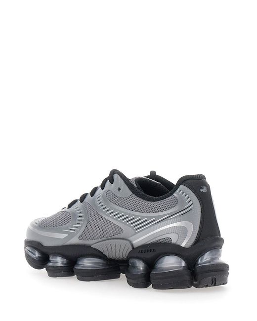 New Balance Gray Sneakers 2000 With Reflective Details And Rubber Sol
