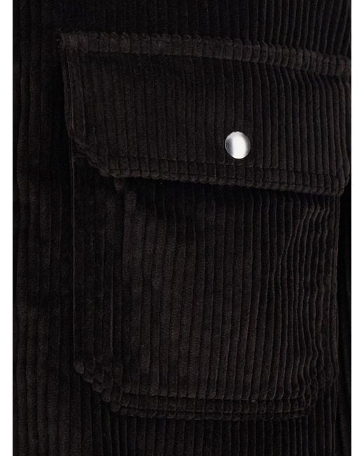 Bottega Veneta Black Velluto A Coste for men