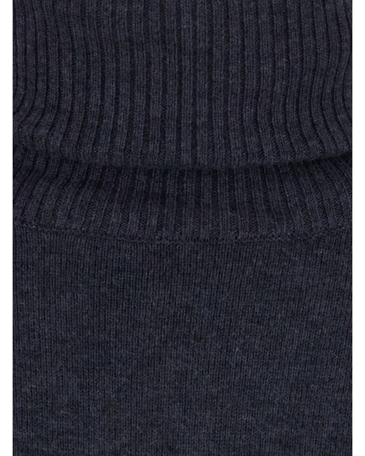 Pinko Blue Nantes Abito Blend Wool Minimal Stitch