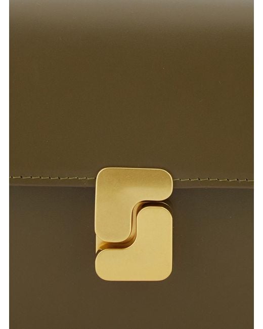 Borsa A Tracolla 'Bell' Con Design Elegante di Soeur in Green