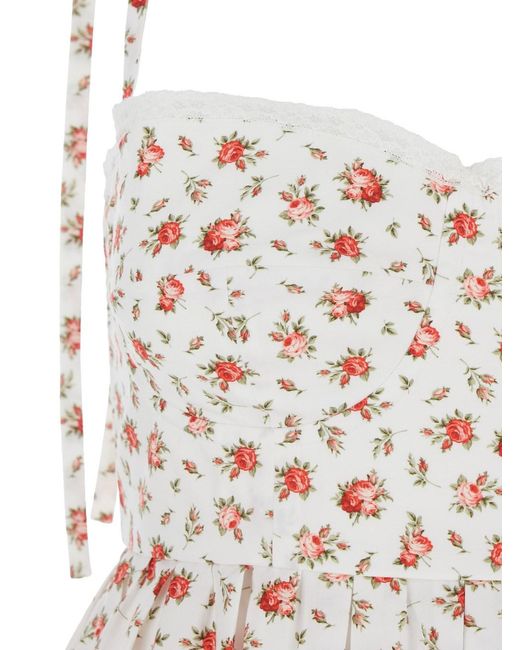 Dolce & Gabbana White Short Dresses