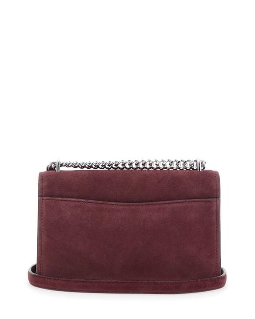MICHAEL Michael Kors Purple Shoulder Bag With Chain Strap