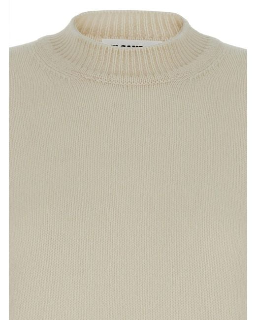 Jil Sander Natural Cashmere Pull