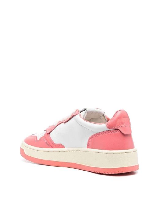 Sneaker Bassa di Autry in Pink
